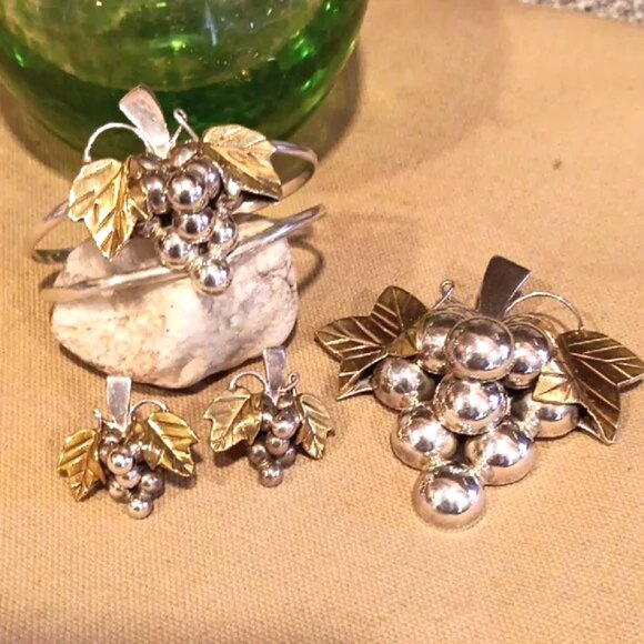 VTG TAXCO DEMI PARURE SET - Picture 1 of 10